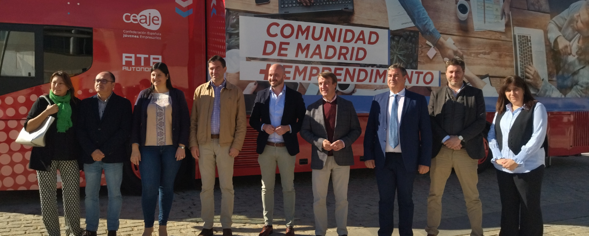 El Autobús del Emprendedor recorrerá 20 municipios de Madrid