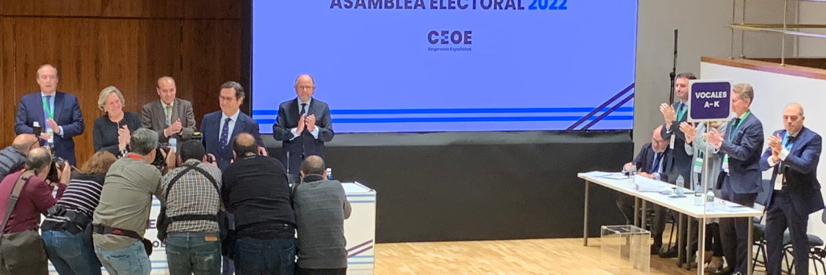 ATA felicita a Antonio Garamendi en su reelección como presidente de CEOE