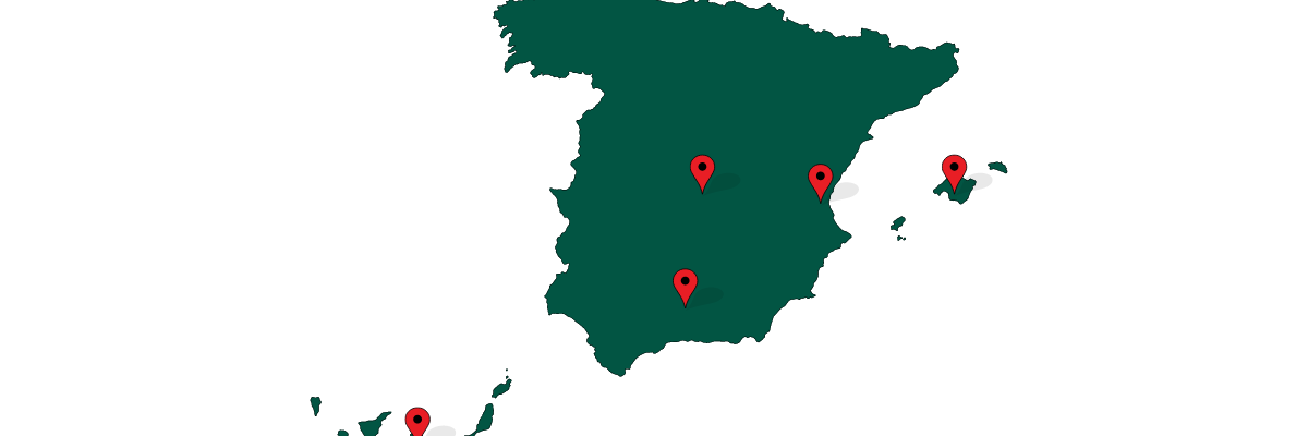 Solo Andalucía, Baleares, Canarias, Comunidad de Madrid y Comunidad Valenciana suman autónomos en 2022